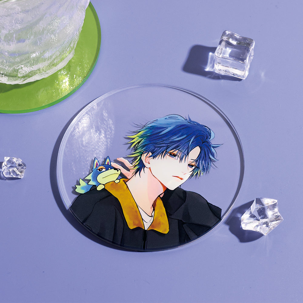 アニメグラデーションクリスタルアークアクリルキーホルダー – Acrymee