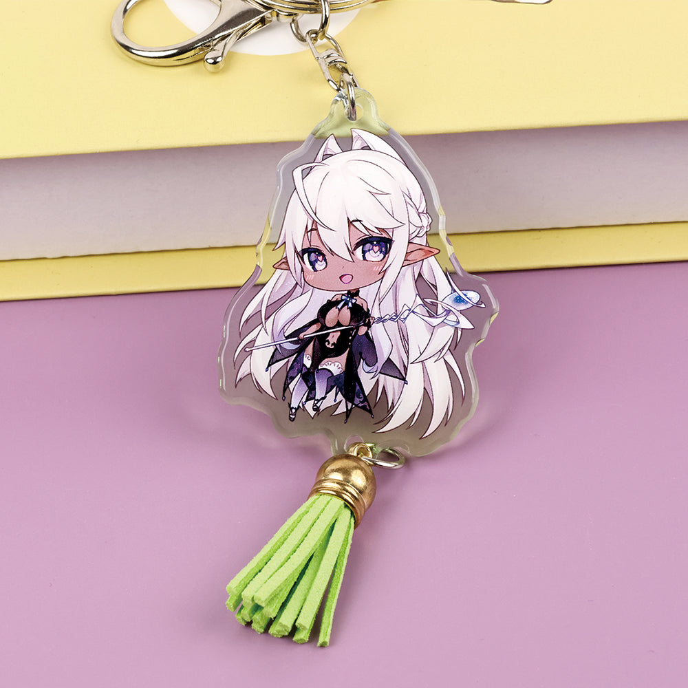 Custom Acrylic Tassel Keychain