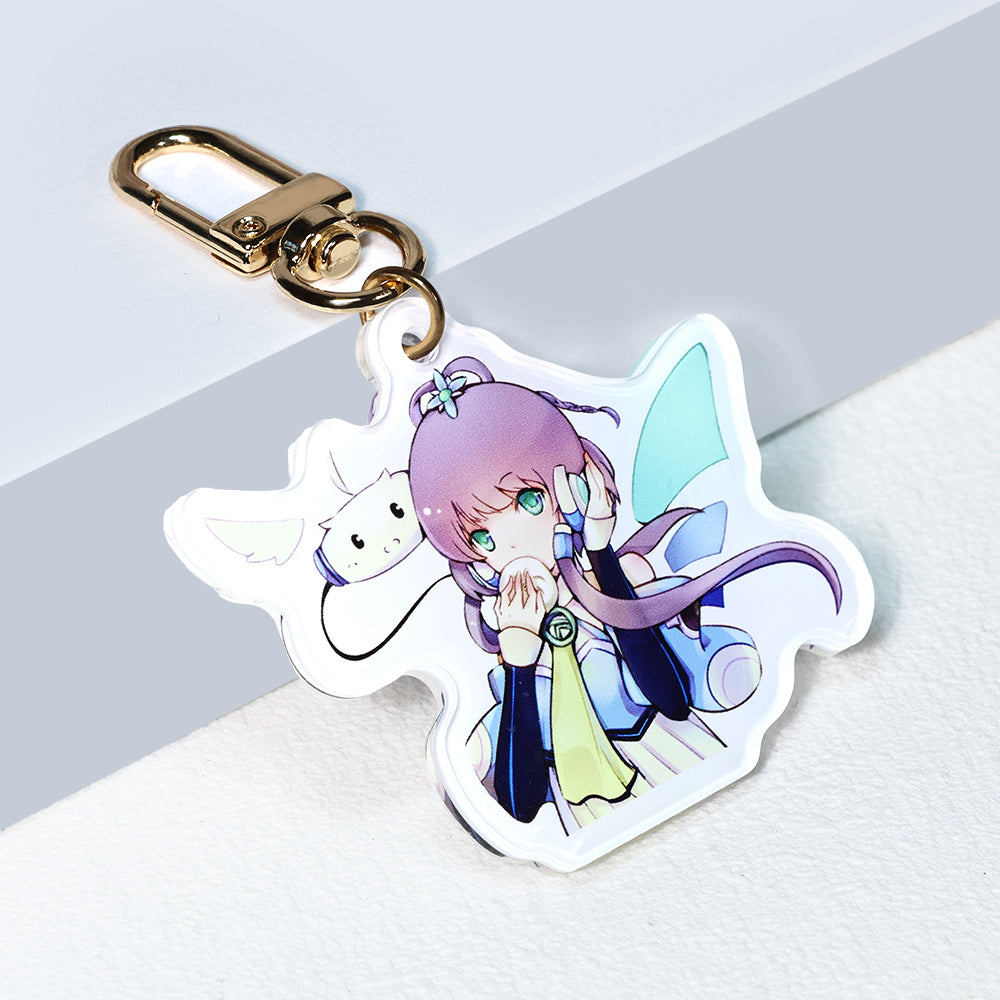 Custom Non Clear Acrylic Keychain
