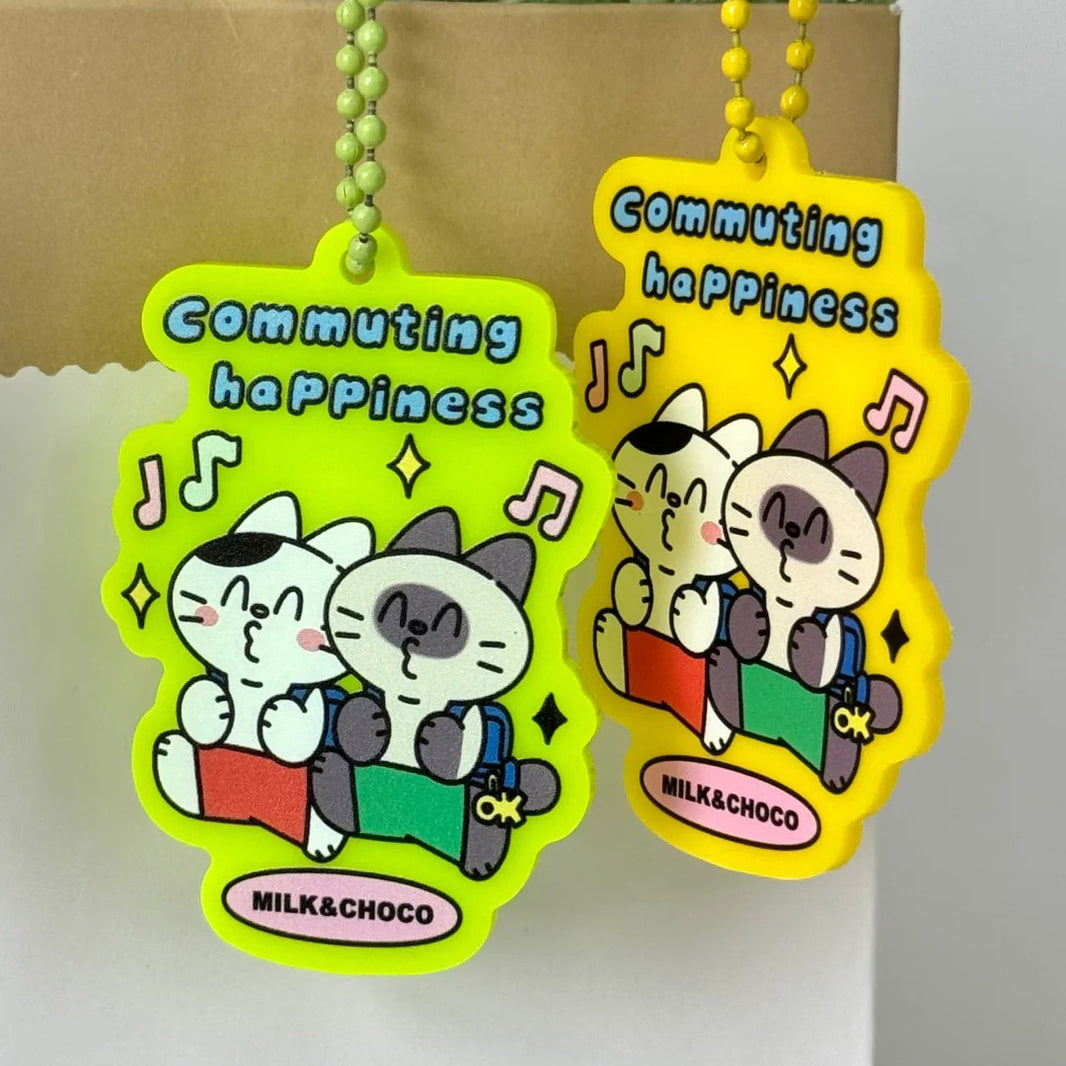 Custom Non Clear Acrylic Keychain