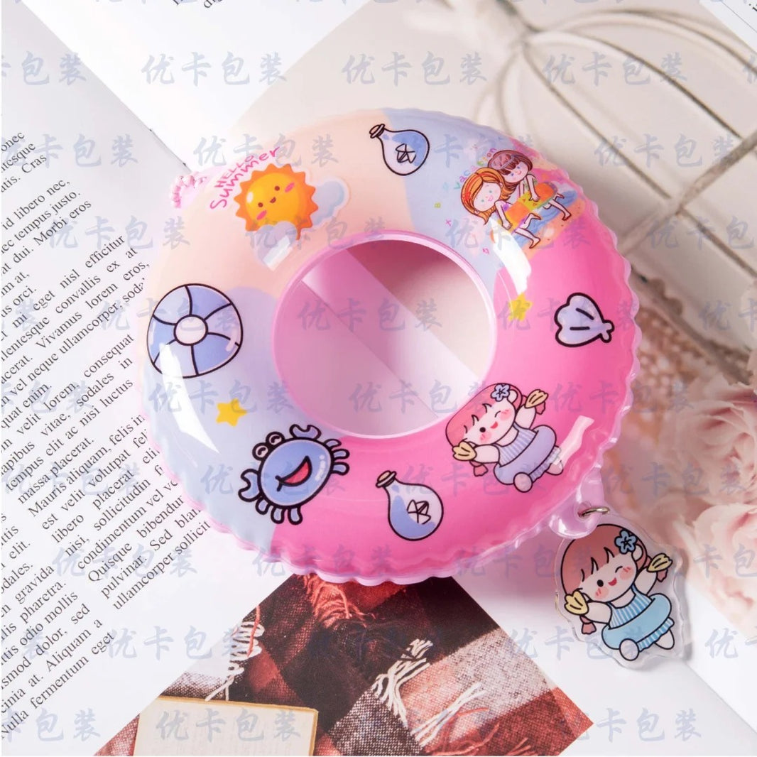 Custom Swimming Ring Keychain First Quarter 2025