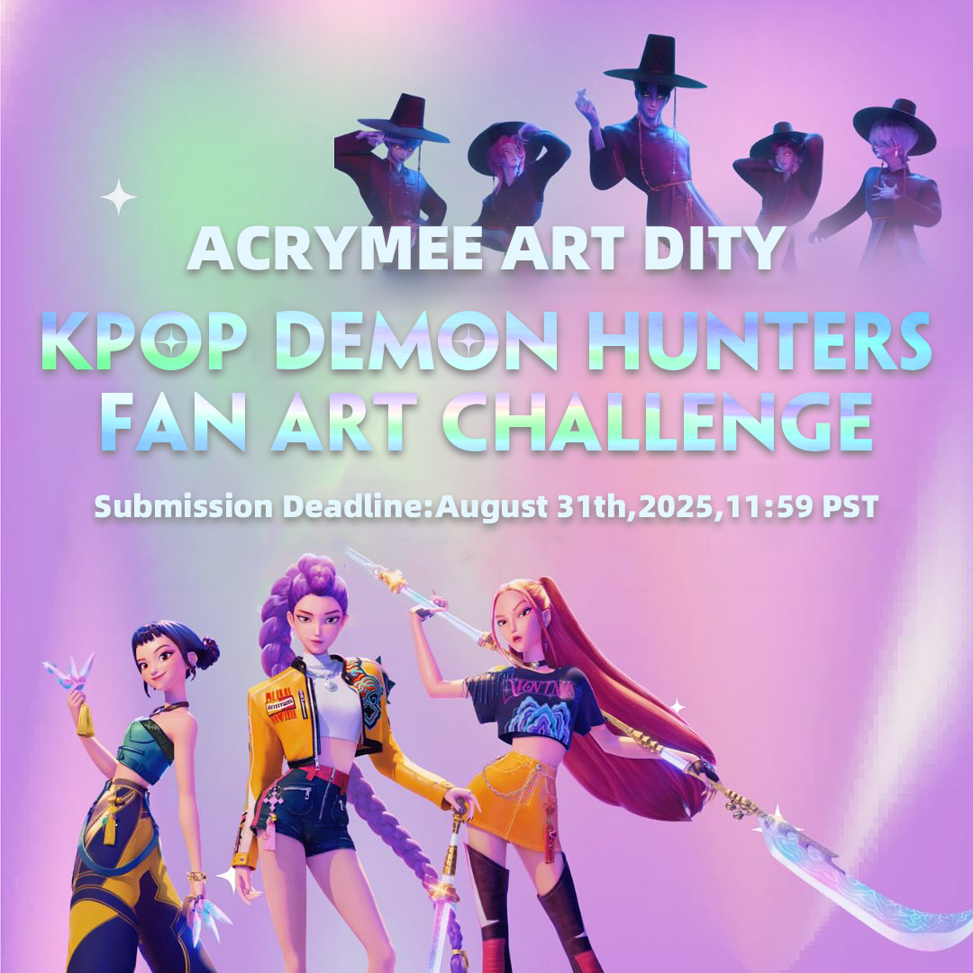🎤 Acrymee Fan Art Contest – KPOPDEMONHUNTERS Theme ✨