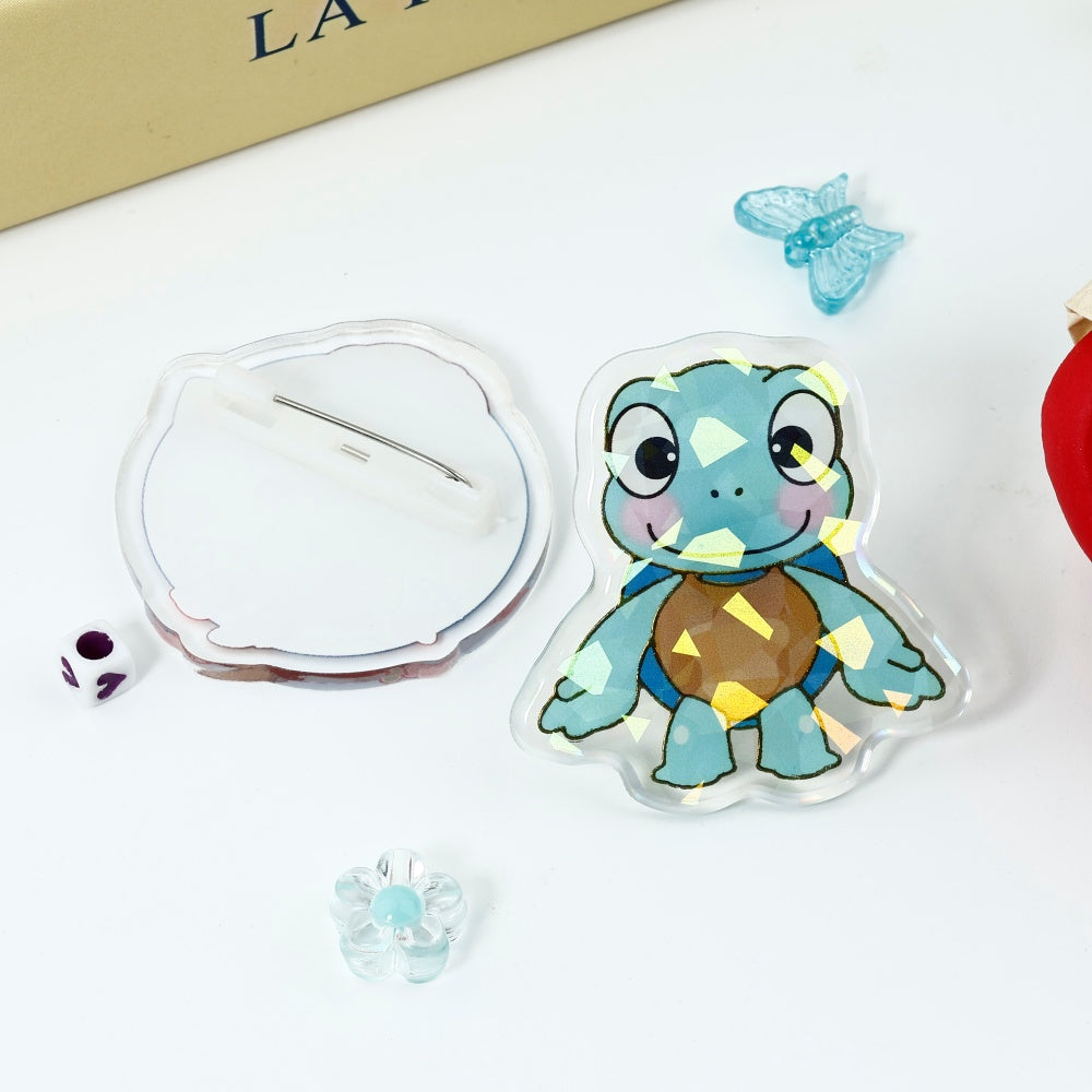 Custom Acrylic Brooch Pin - Acrymee