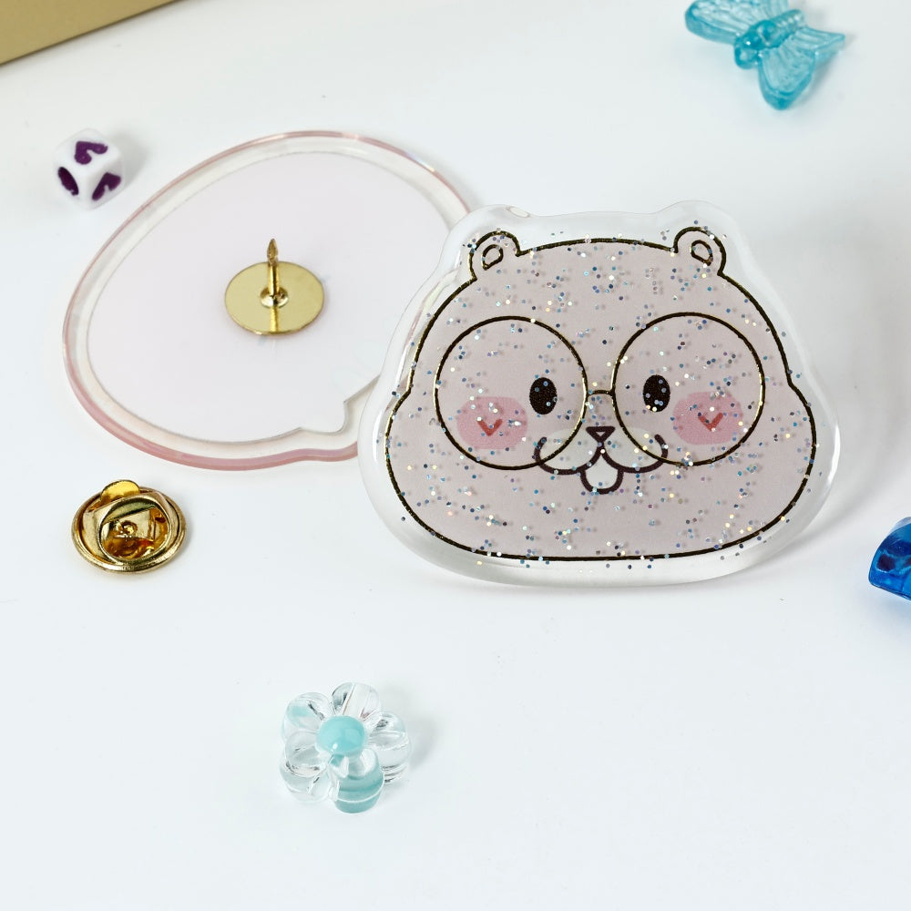 Custom Acrylic Brooch Pin - Acrymee