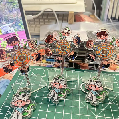 Custom Clear Ferris Wheel Standee