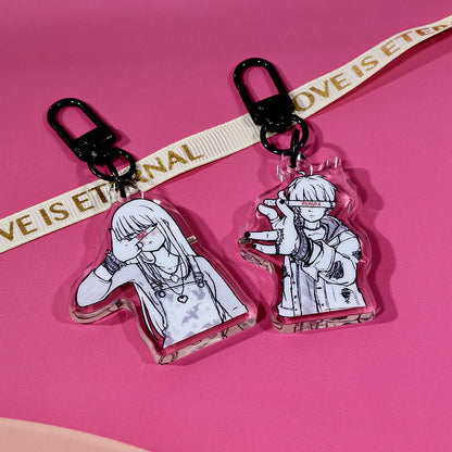 Porte-clés magnétiques personnalisés en acrylique | Acrymee