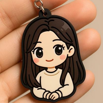 Custom PVC Rubber Keychain