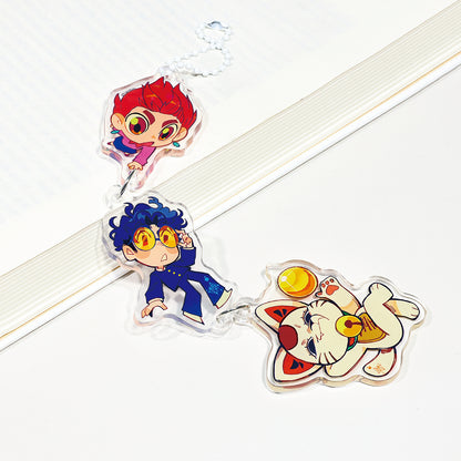 Benutzerdefinierte Verbindung Acrylschlüsselketten