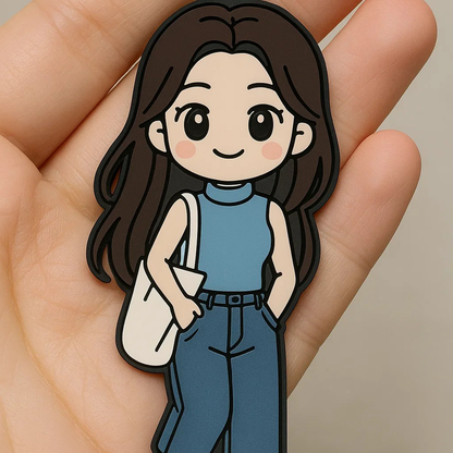 Custom PVC Rubber Keychain