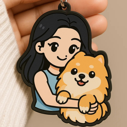 Custom PVC Rubber Keychain