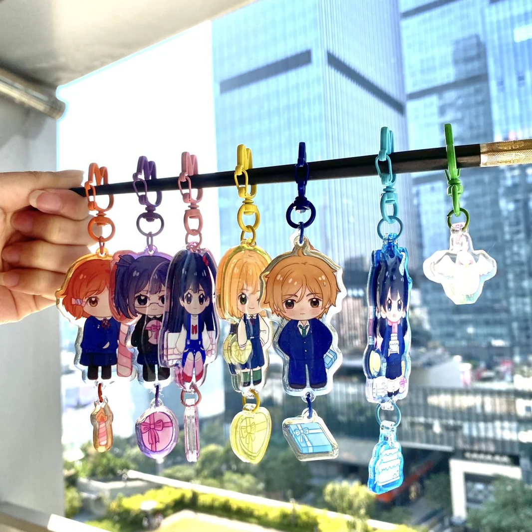 Custom Connection Acrylic Keychains