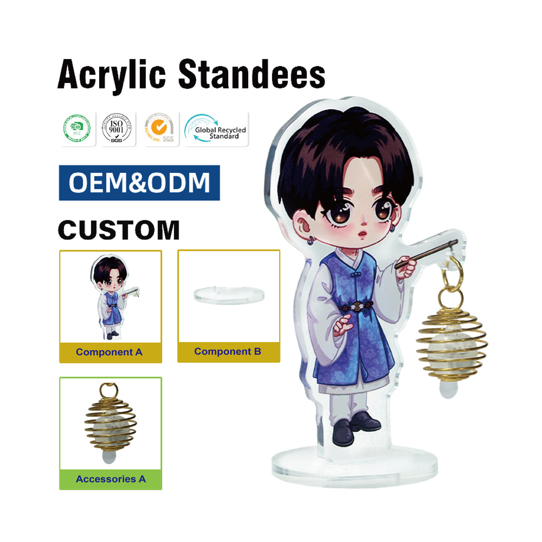 Custom Portable Lamp Acrylic Standees
