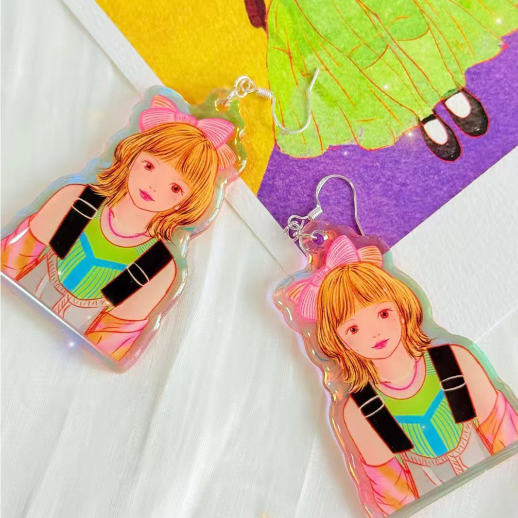 Custom Acrylic Earrings First Quarter 2025