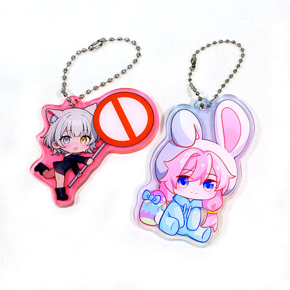 Custom Clear Acrylic Keychain | Acrymee