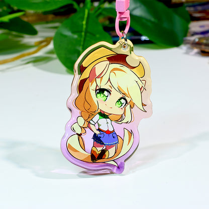 Custom Crystal Acrylic Keychains/Charms  | Acrymee