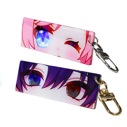 Custom Translucent Pupils Acrylic Charms | Acrymee