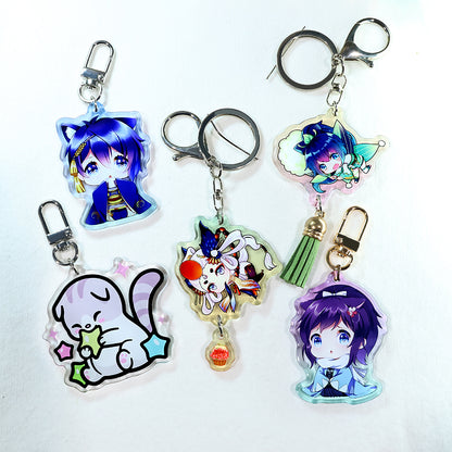 Custom Crystal Acrylic Keychains/Charms  | Acrymee