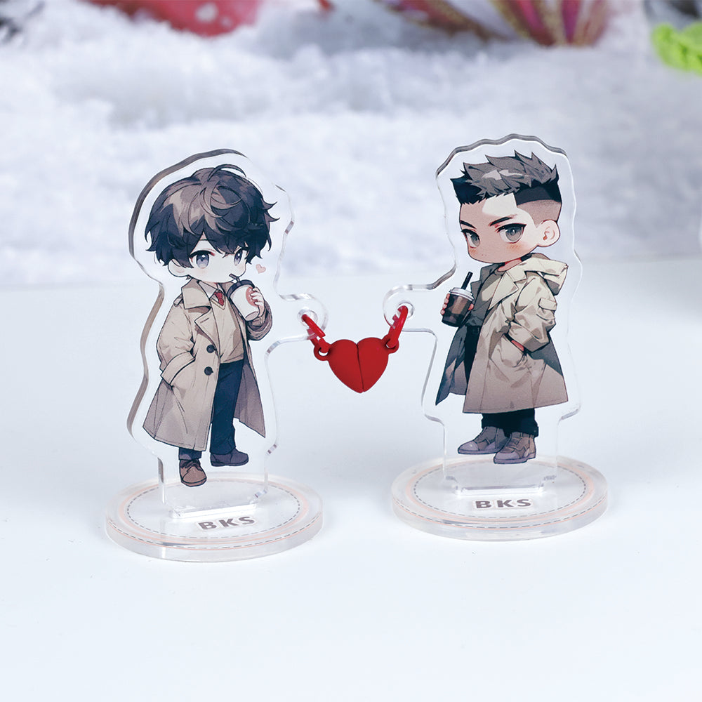 Custom Heart Magnetic Standee