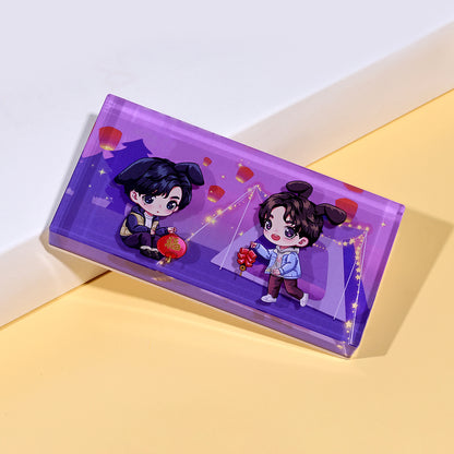 Support sur mesure en acrylique épais, sans base