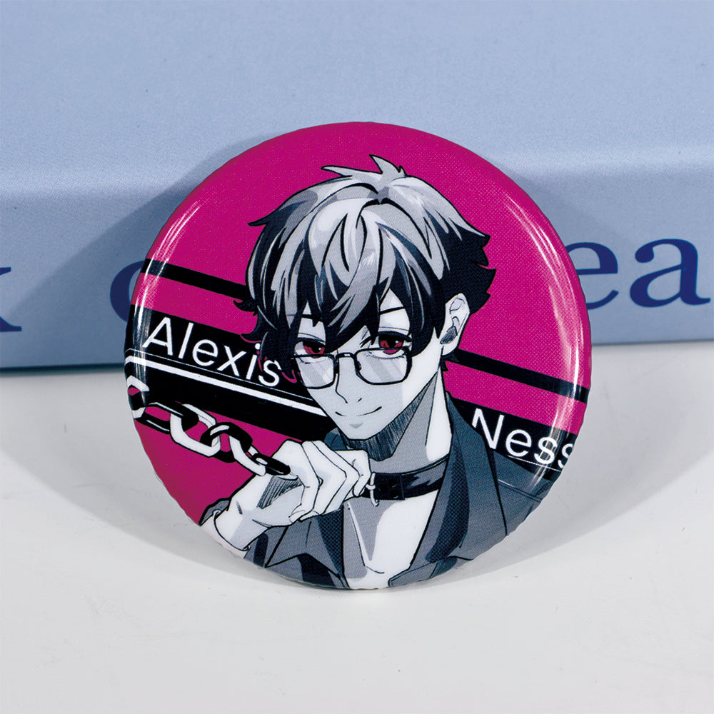 Custom Round Button Pins - Acrymee