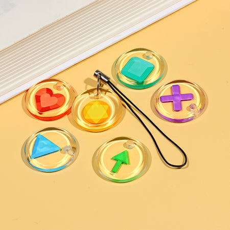 Porte-clés de téléphone personnalisés en acrylique