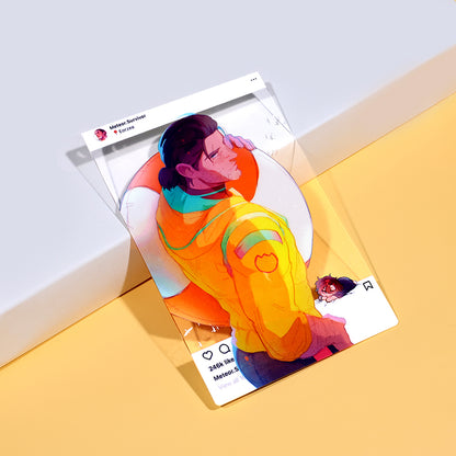 Marque-page personnalisé en acrylique fin de 1 mm d'épaisseur | Acrymee