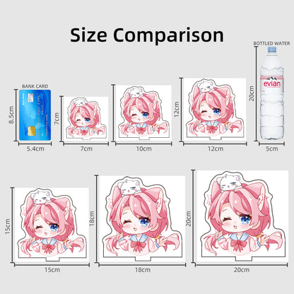 Custom Clear Acrylic Standees