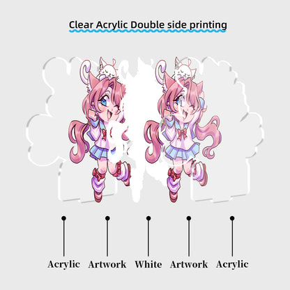 Custom Custom Spring Shaker Acrylic Standees
