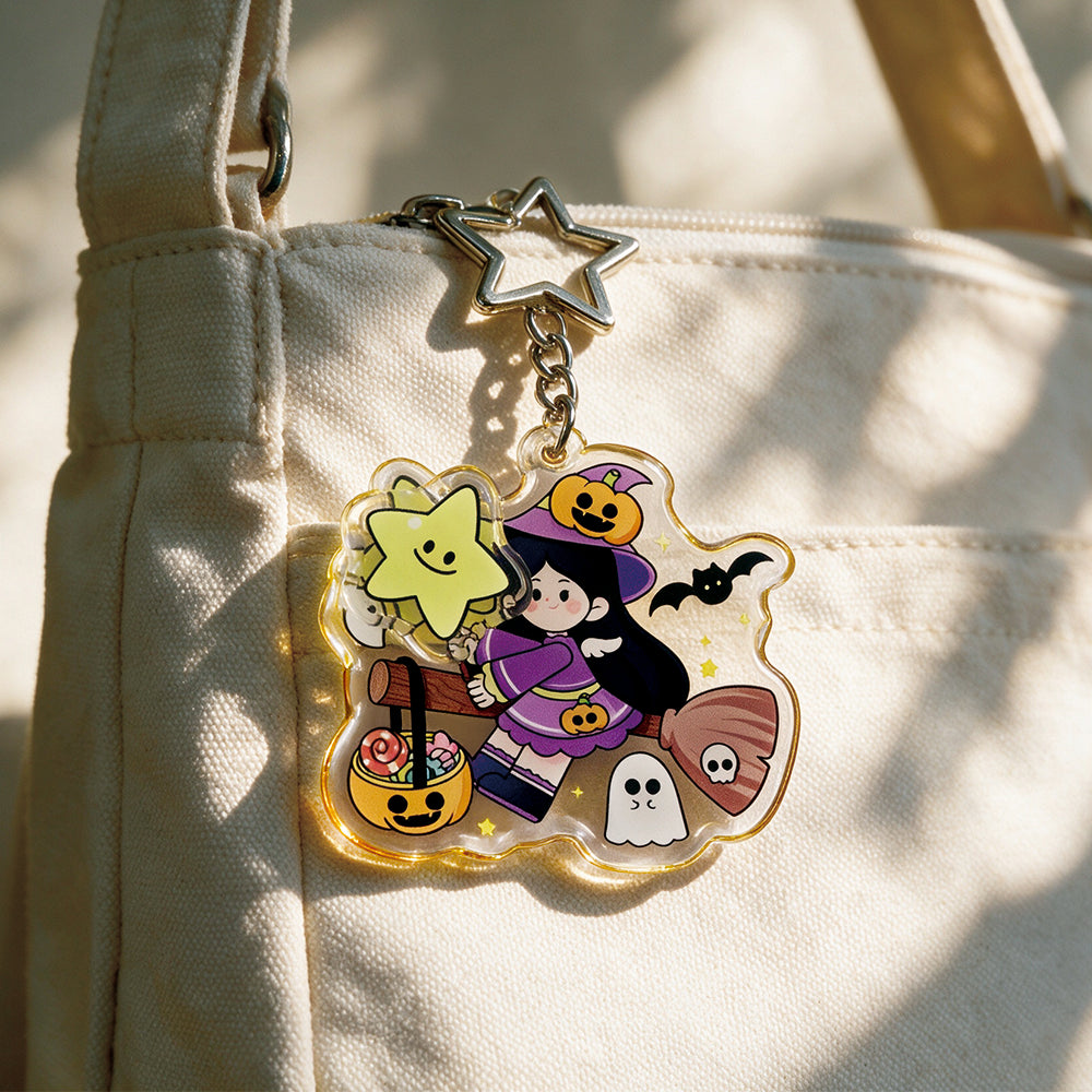 Custom Acrylic Spinning Keychains | Acrymee