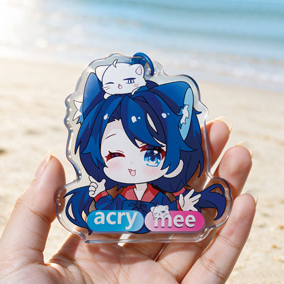 Custom Crystal Acrylic Keychains | Acrymee