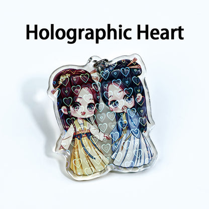Custom Crystal Acrylic Keychains | Acrymee
