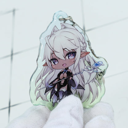Custom Acrylic Short Tassel Keychain - Acrymee