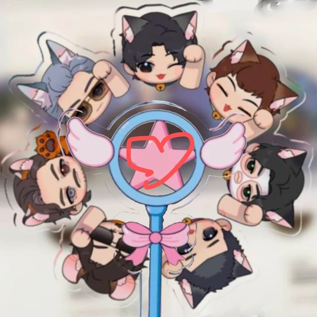Custom Clear Ferris Wheel Standee
