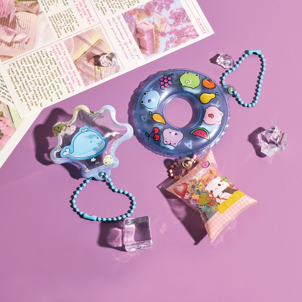 カスタムハート型キャンディバッグキーホルダー – Acrymee