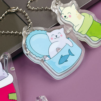 Custom Magnetic Acrylic Keychains