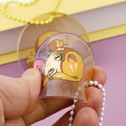 Benutzerdefinierte klare PVC Soft Gummi -Schlüsselbund