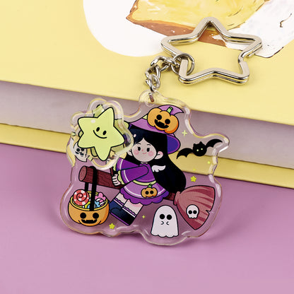 Custom Acrylic Spinning Keychains