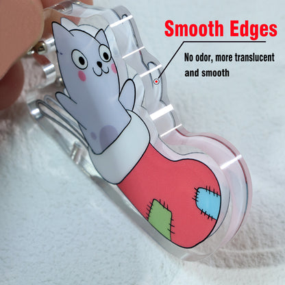 Custom Thick Acrylic Stand No Base First Quarter 2025