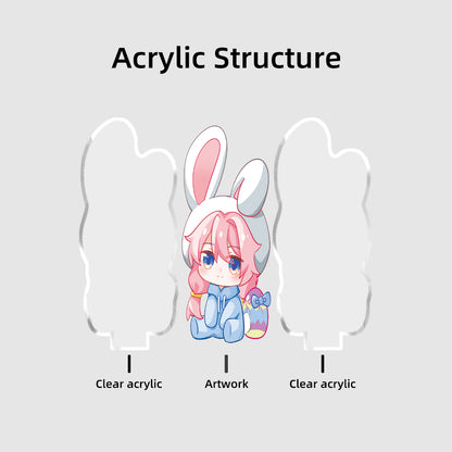 Custom Clear Acrylic Standees