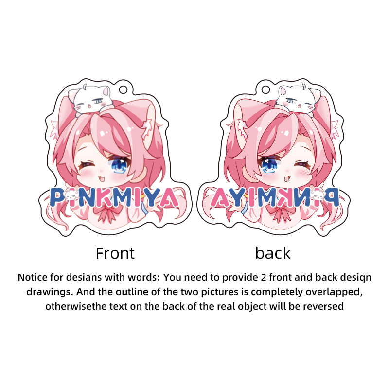 Custom Crystal Acrylic Keychains/Charms - Acrymee