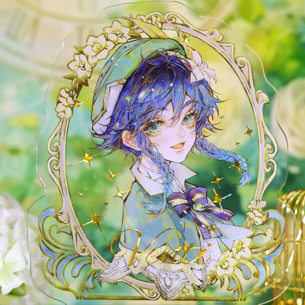 Custom Hot Stamping Acrylic Standees