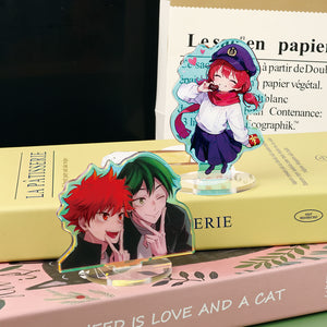 Présentoirs personnalisés en acrylique arc-en-ciel