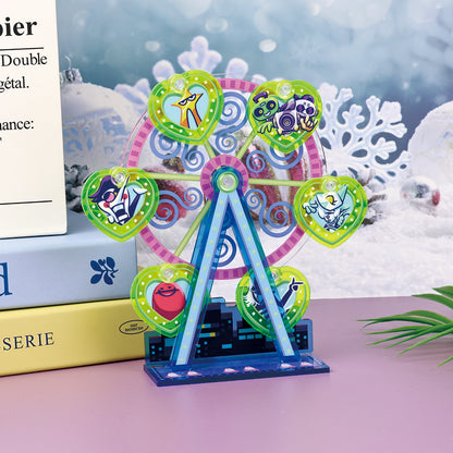 Custom Clear Ferris Wheel Standee