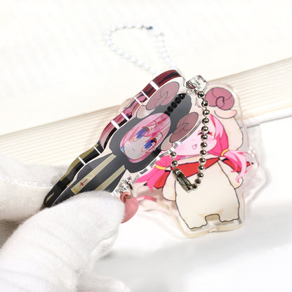 Custom Acrylic Heart Magnetic Keychains | Acrymee