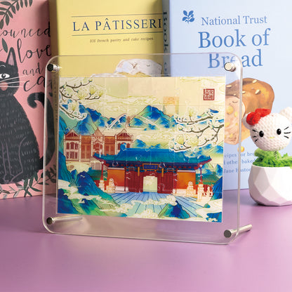 Custom acrylic metal calendar