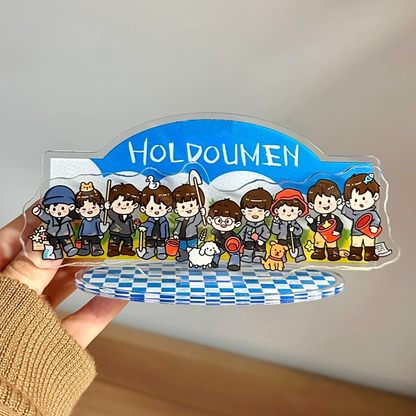 Custom Multi Layered Clear Acrylic Standees