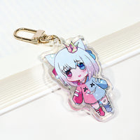 Custom Crystal Arc Holographic Star Keychain | Acrymee