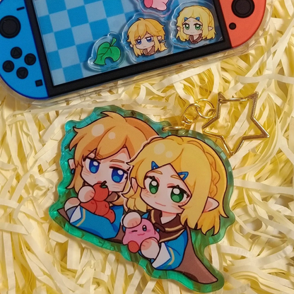 Custom Acrylic Game Shaker Pendant