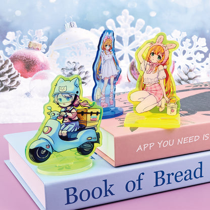 Custom Colored Acrylic Standees First Quarter 2025