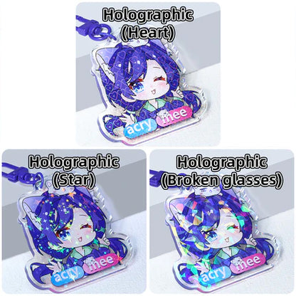 Custom Holographic Keychains | Acrymee